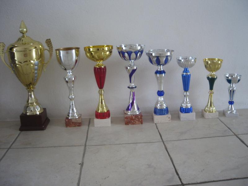 Lot de 8 coupes neuves