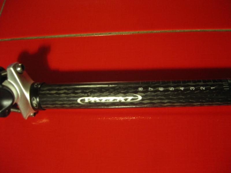 Tige de selle carbon PAZZAZ