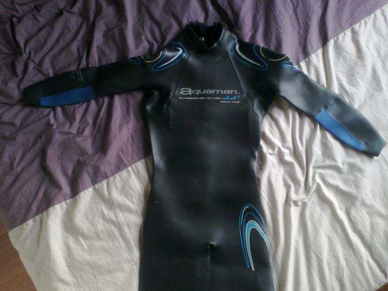 vends combinaison aquaman metall cell2