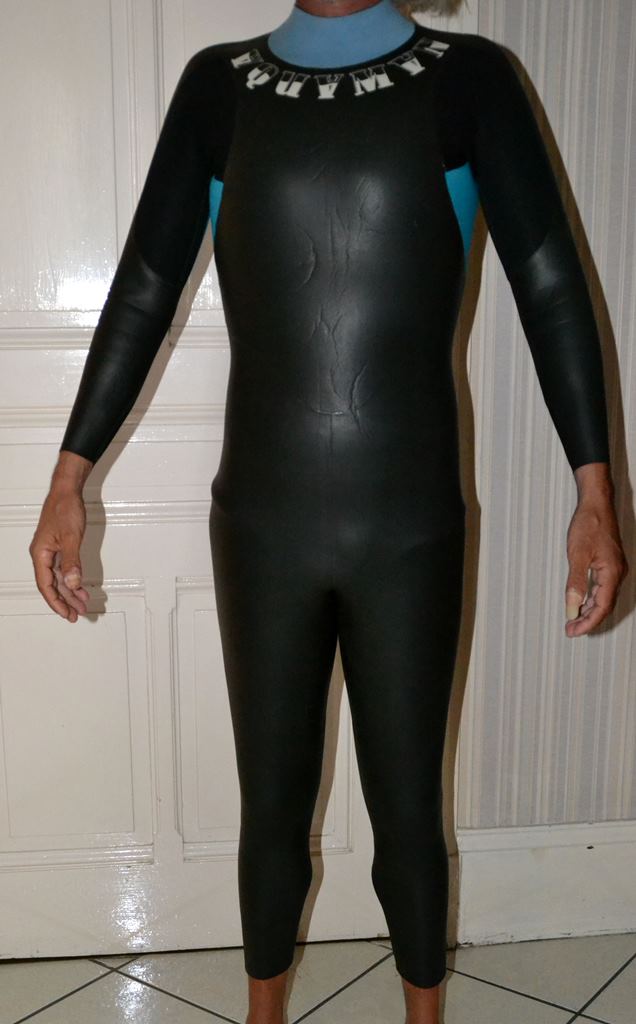 Combinaison de triathlon aquaman Taille 0 ou xs 