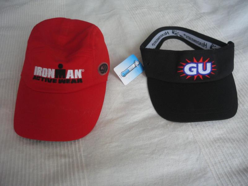 Visire et casquette triathlon