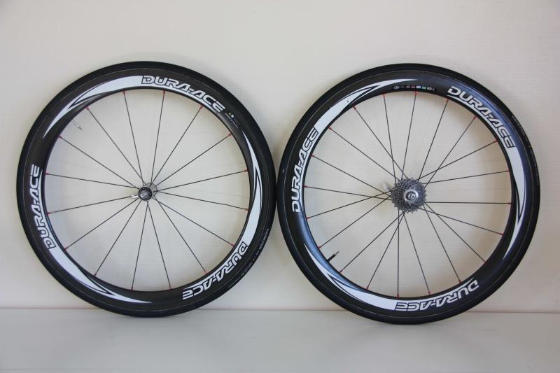 PAIRE DE ROUES HAUTE SHIMANO C50 BOYAUX