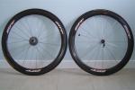 Roues zipp 303 boyaux roulements cramique