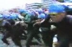 Triathlon de Nice 1994 : un officiel pitin au dpart !